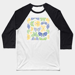 Butterflies Baseball T-Shirt